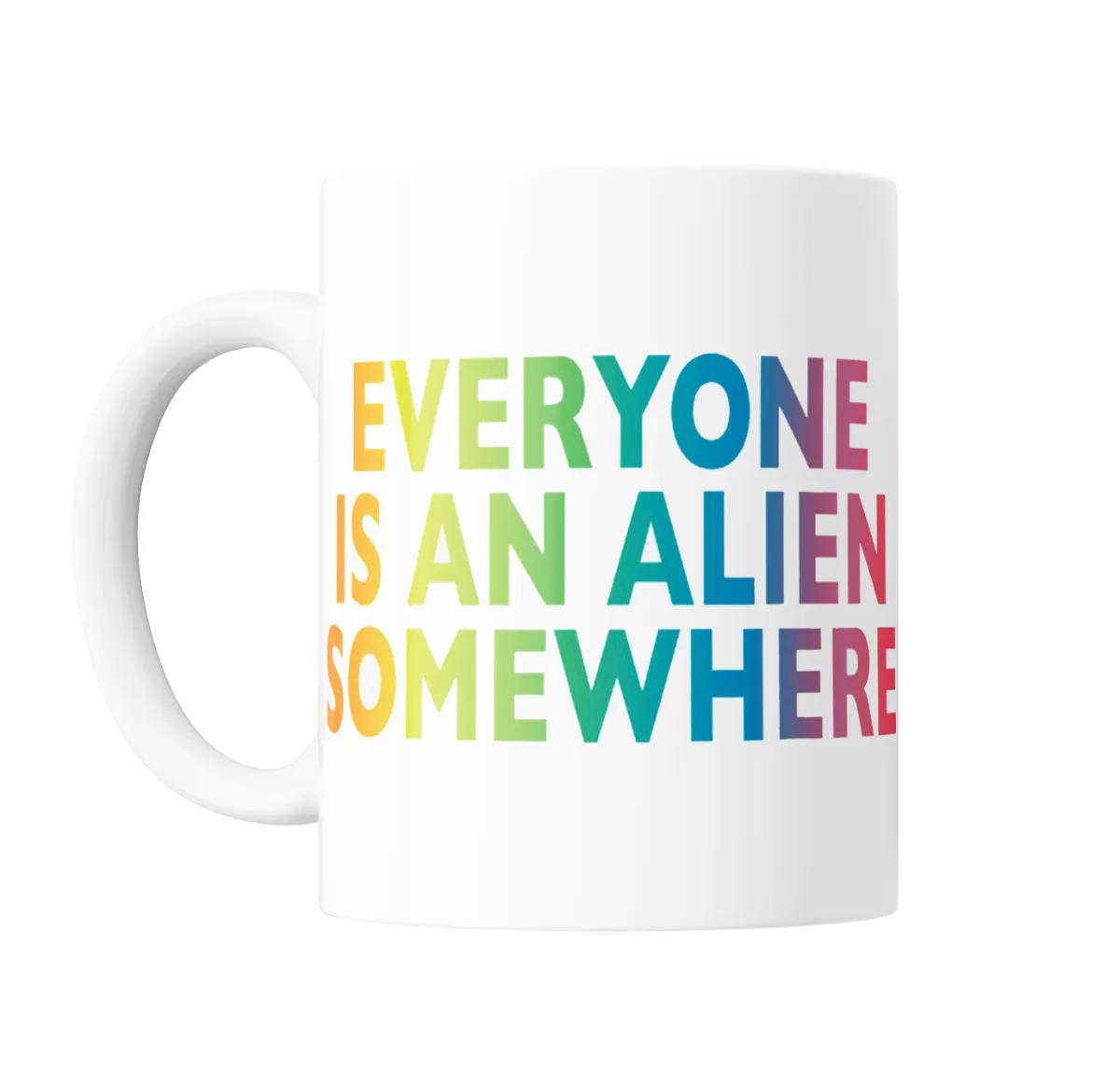 Taza de Cerámica Coldplay Everyone Is an Alien Somewhere - vista 2