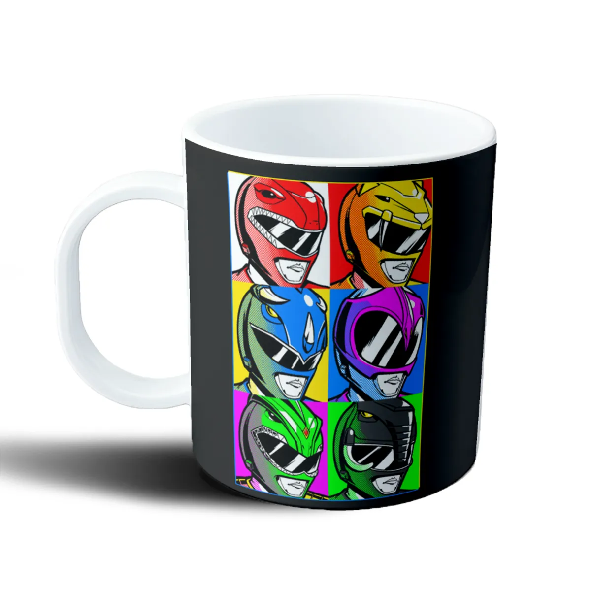 Taza de Plástico Power Rangers Pop Art - vista 2