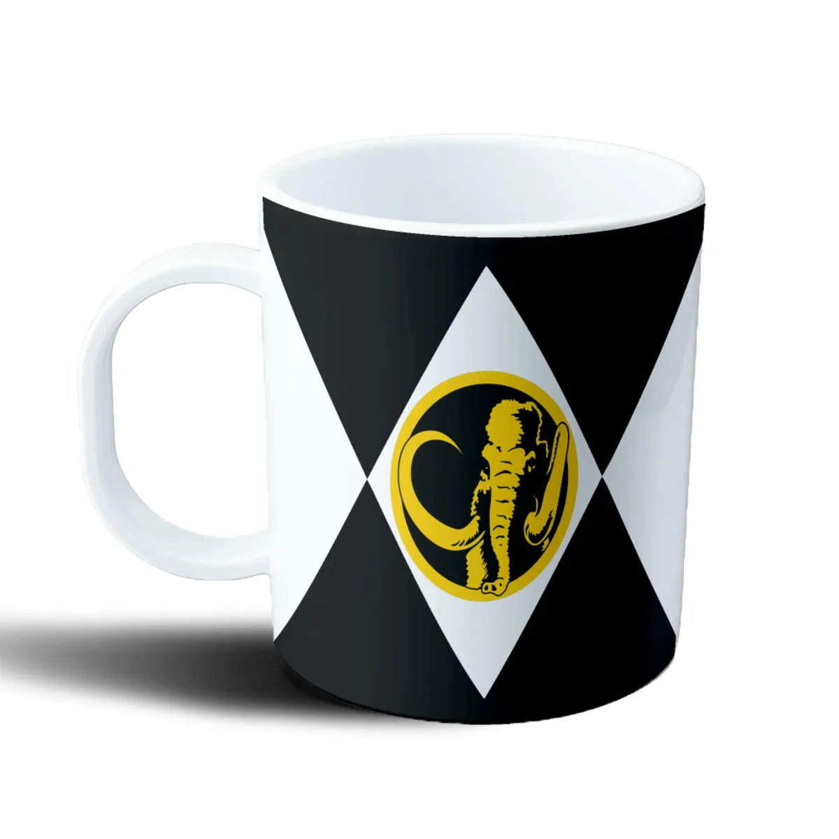 Taza de Plástico Power Rangers Ranger Negro Mastodonte - vista 2