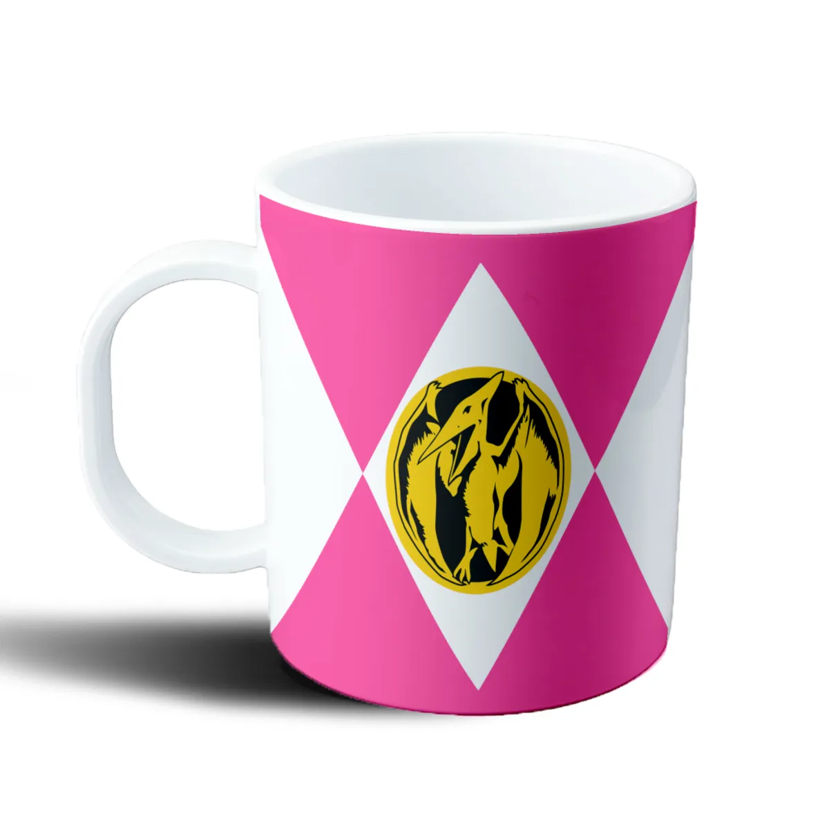 Taza de Plástico Power Rangers Ranger Rosa Pterodáctilo - vista 2