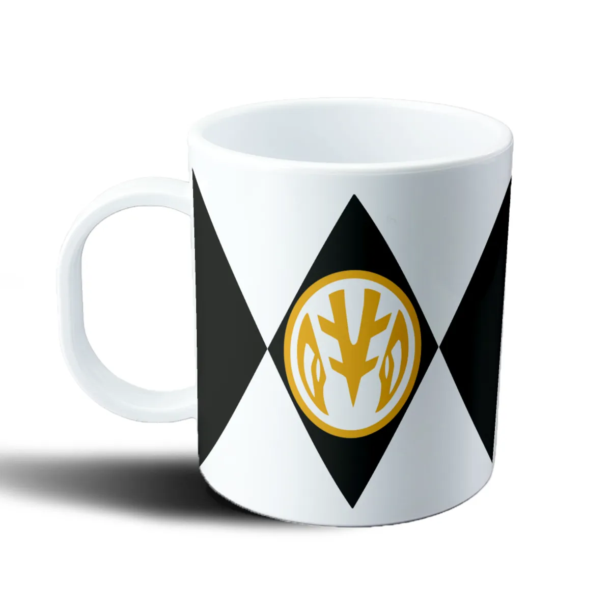 Taza de Plástico Power Rangers Ranger Blanco - vista 2