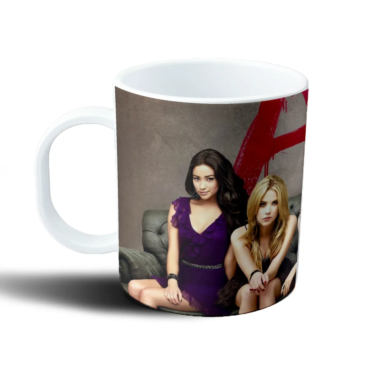 Taza de Plástico Pretty Little Liars Chicas con Marca Roja - vista 2