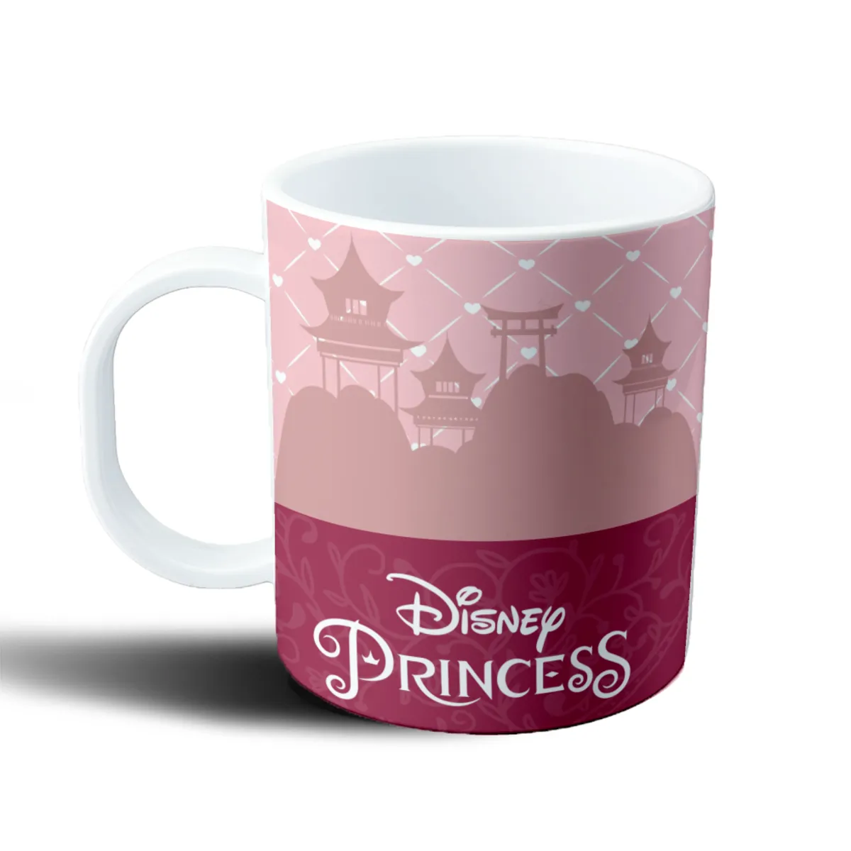 Taza de Plástico Princesas Disney Mulán con Mushu - vista 2