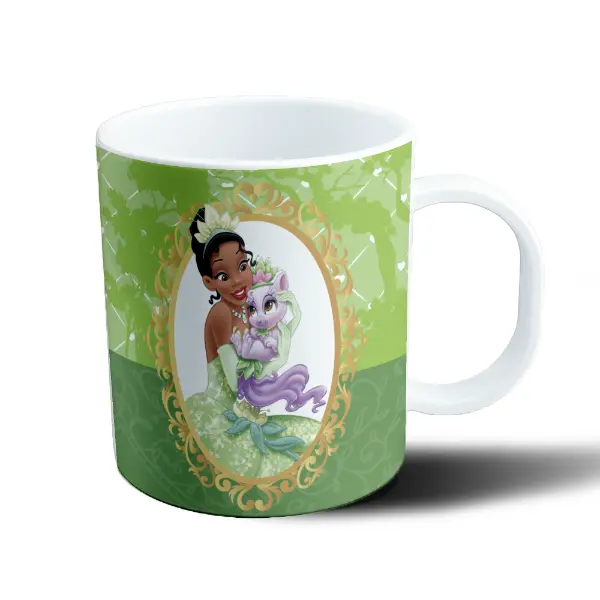 Taza de Plástico Princesas Disney Tiana y Berry