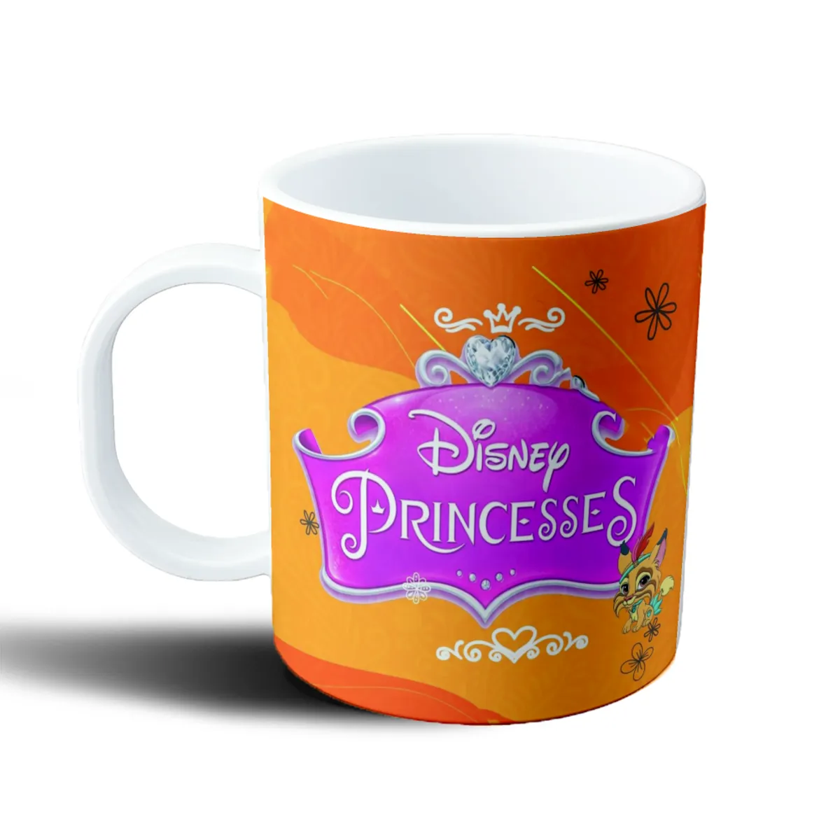 Taza de Plástico Princesas Disney Pocahontas con su animal - vista 2