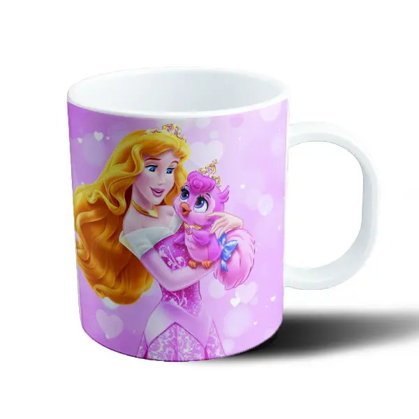 Taza de Plástico Princesas Disney Aurora y Blush