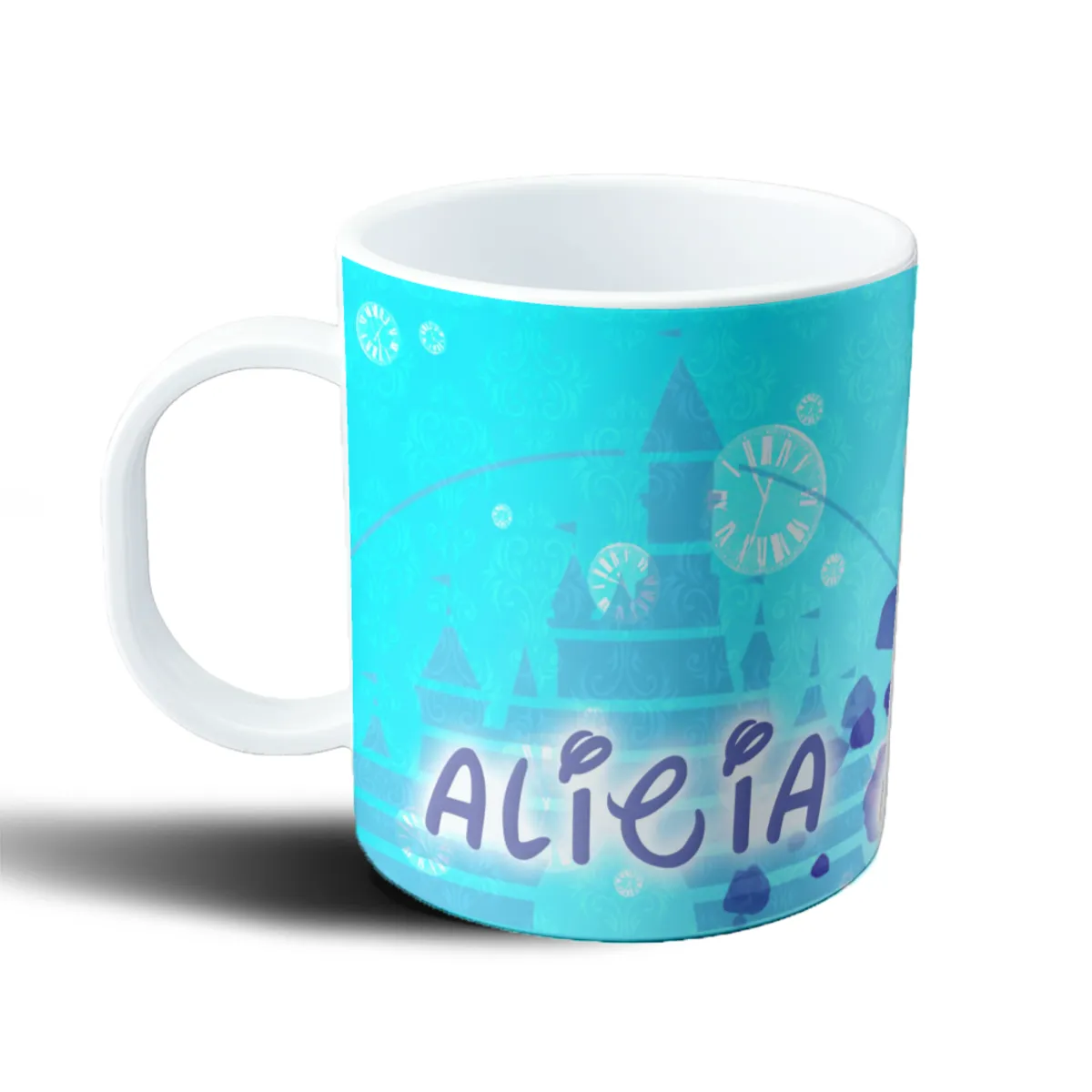 Taza de Plástico Alicia en el País de las Maravillas Kawaii - vista 2