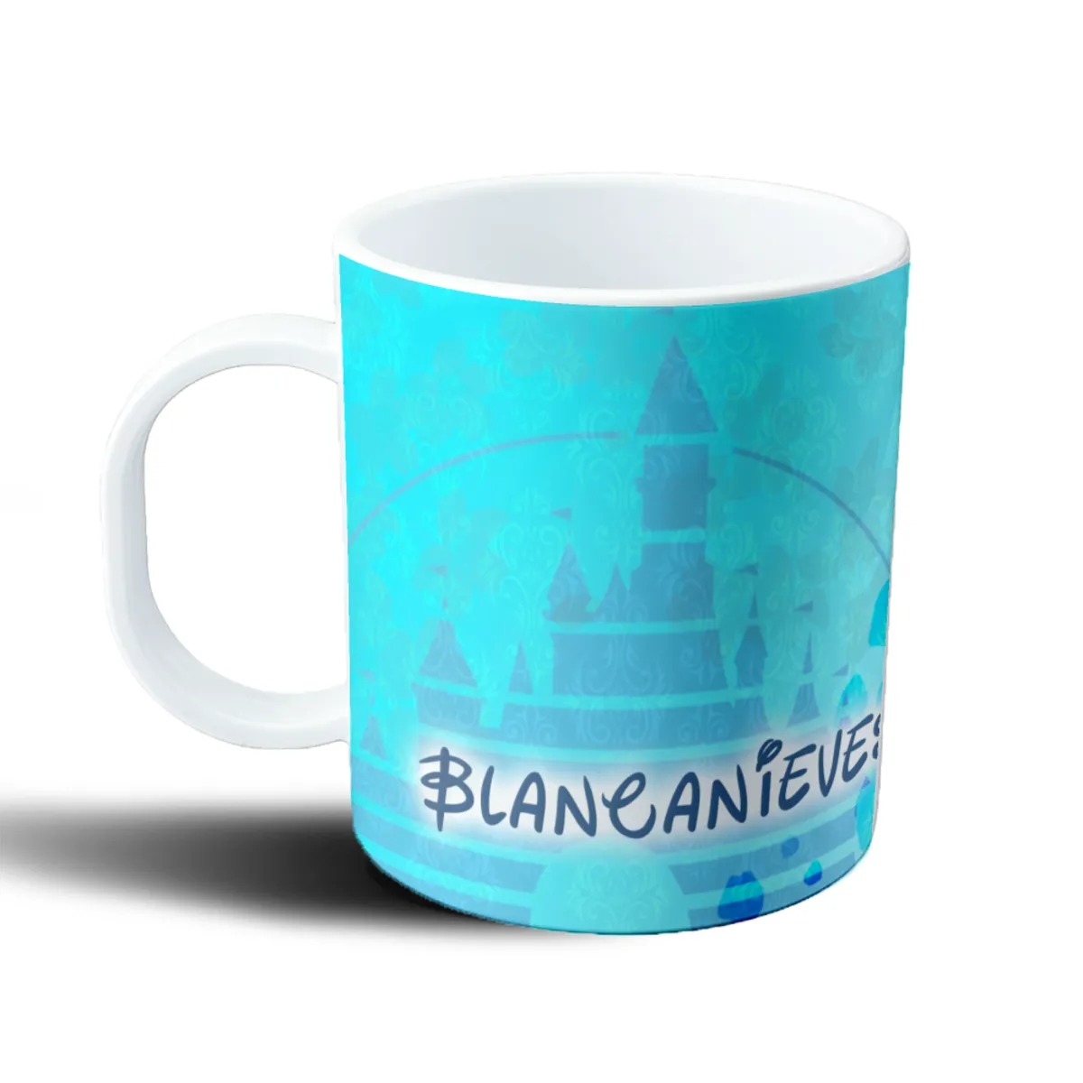 Taza de Plástico Princesas Disney Blancanieves con Manzana - vista 2