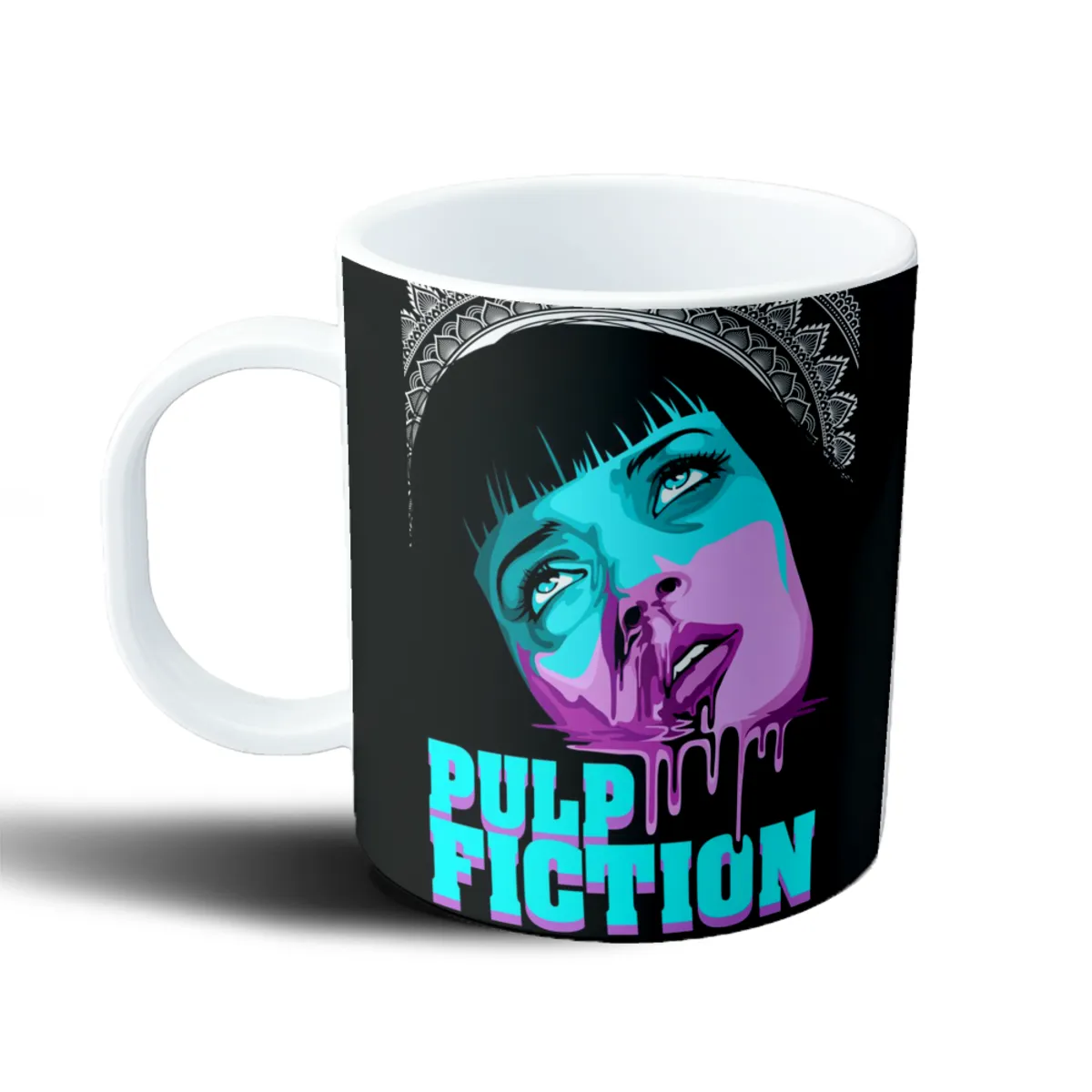 Taza de Plástico Pulp Fiction Mia Wallace - vista 2