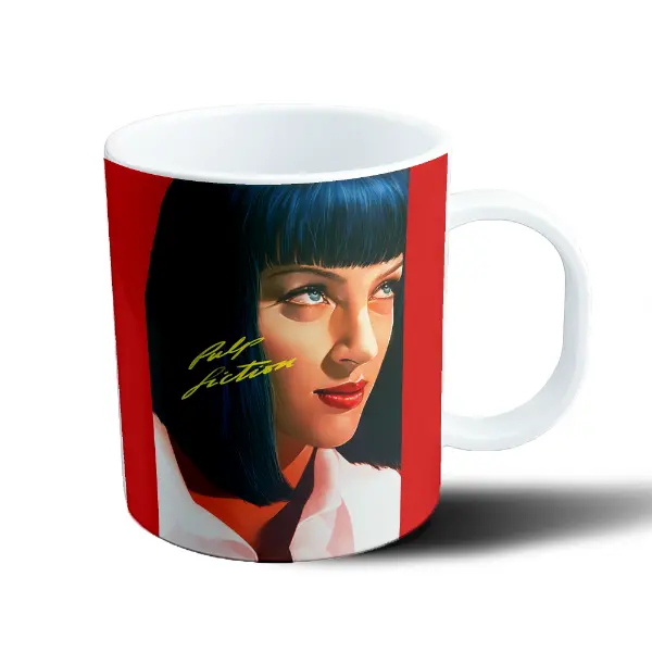 Taza de Plástico Pulp Fiction Mia Wallace