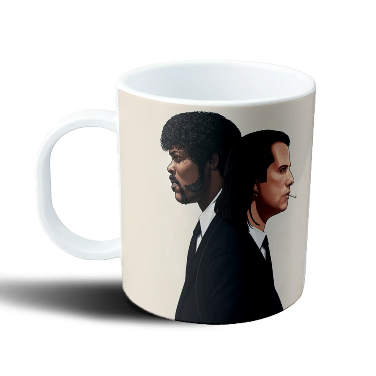 Taza de Plástico Pulp Fiction Jules y Vincent - vista 2