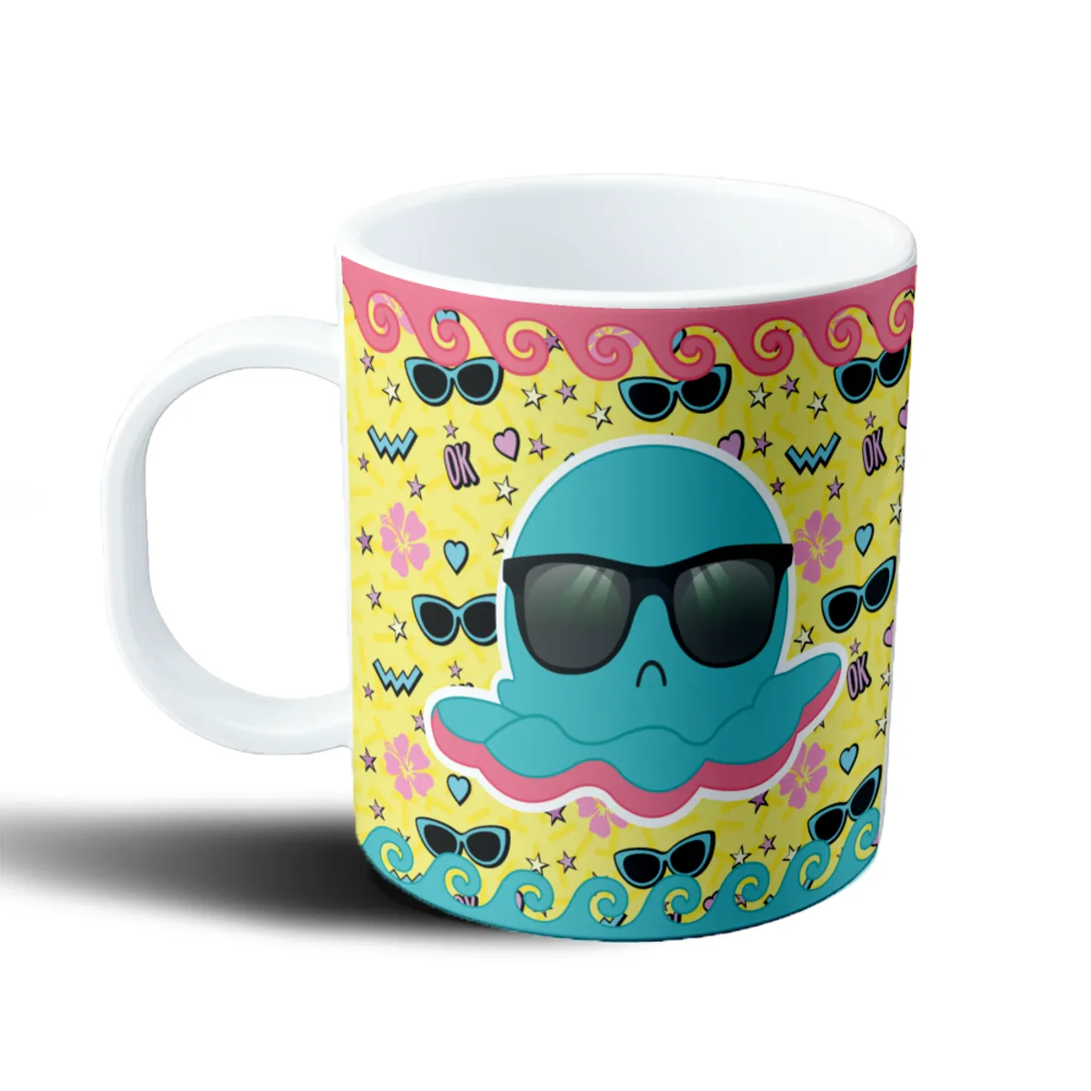 Taza de Plástico Pulpito Cool con Lentes de Sol - vista 2
