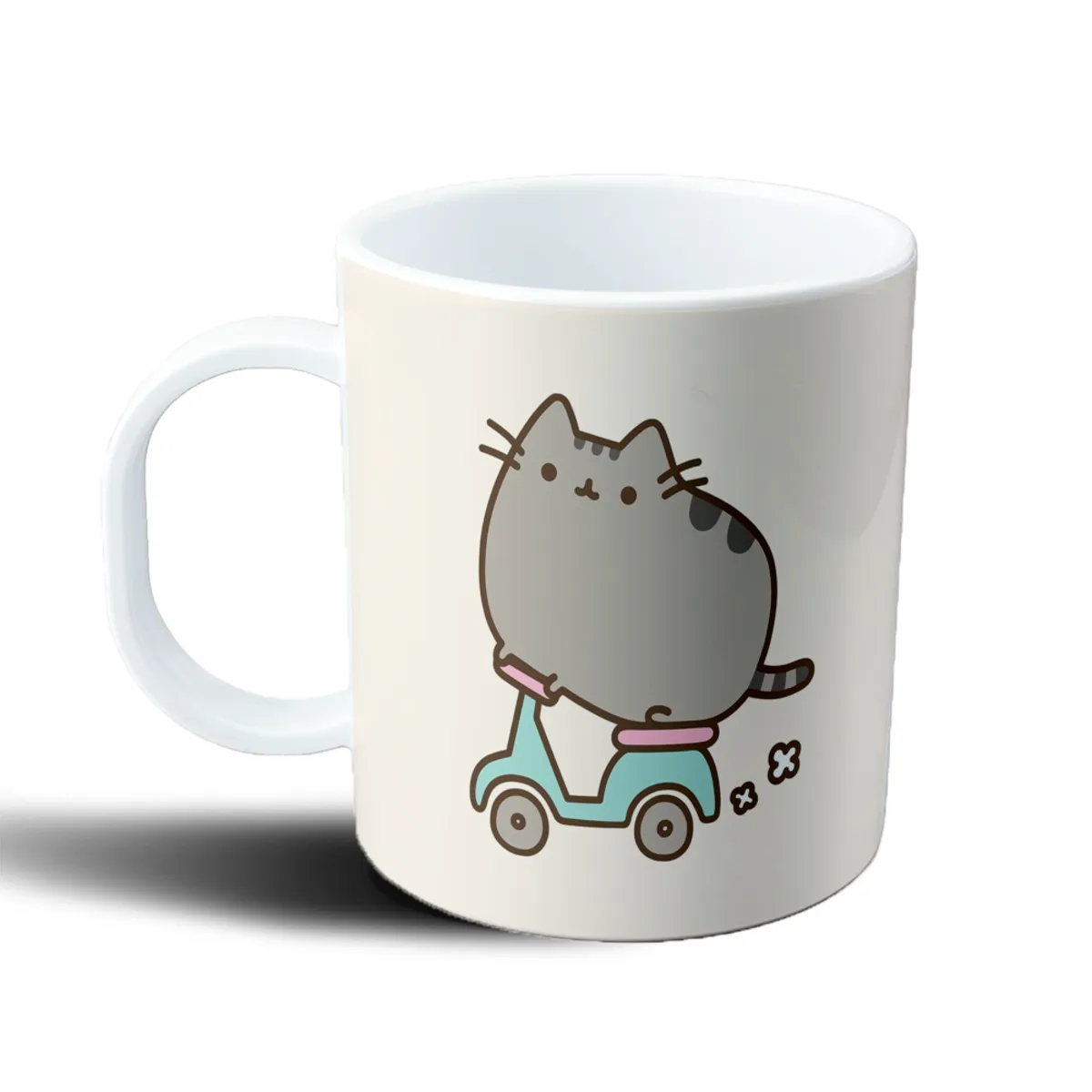 Taza de Plástico Pusheen Cat en Scooter - vista 2