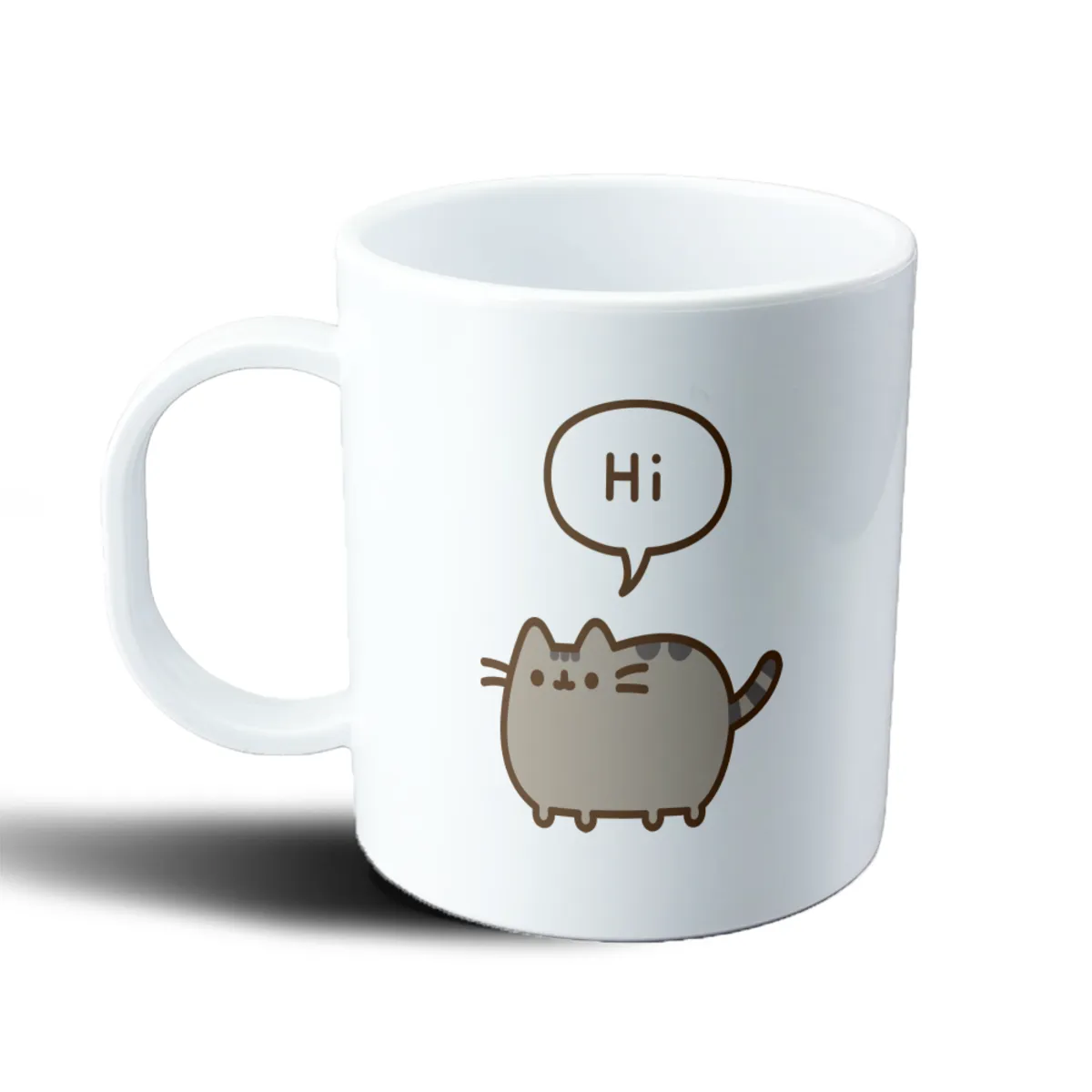 Taza de Plástico Pusheen Cat Hi - vista 2