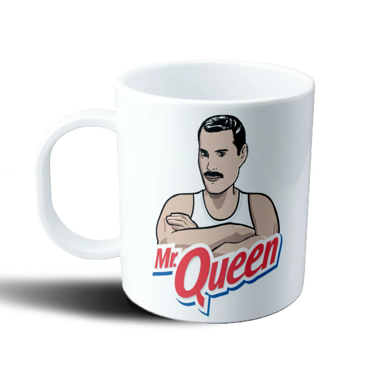 Taza de Plástico Queen Mr. Queen Freddie Mercury - vista 2