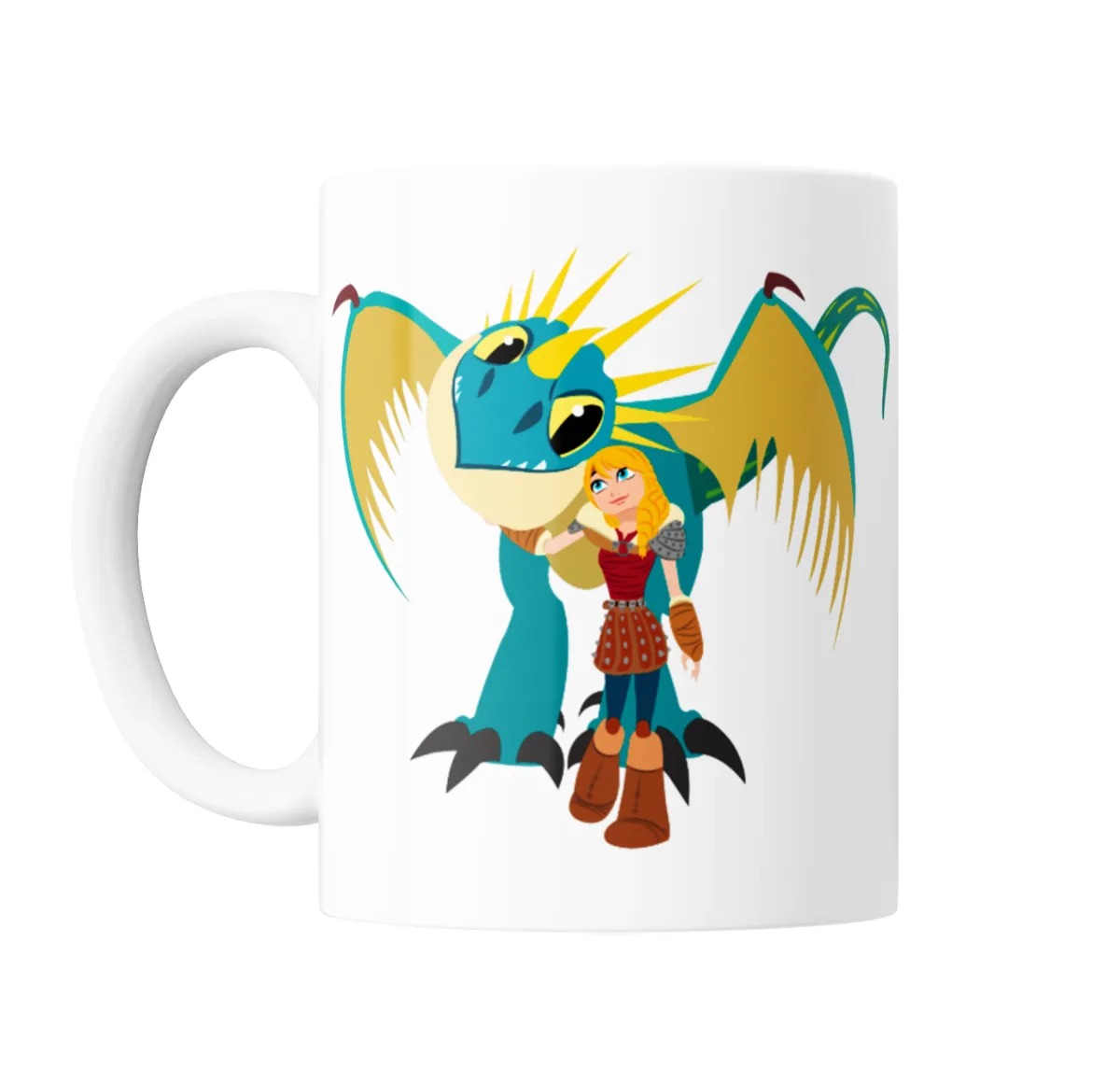 Taza de Cerámica Como entrenar a tu Dragon Astrid y Stormfly - vista 2