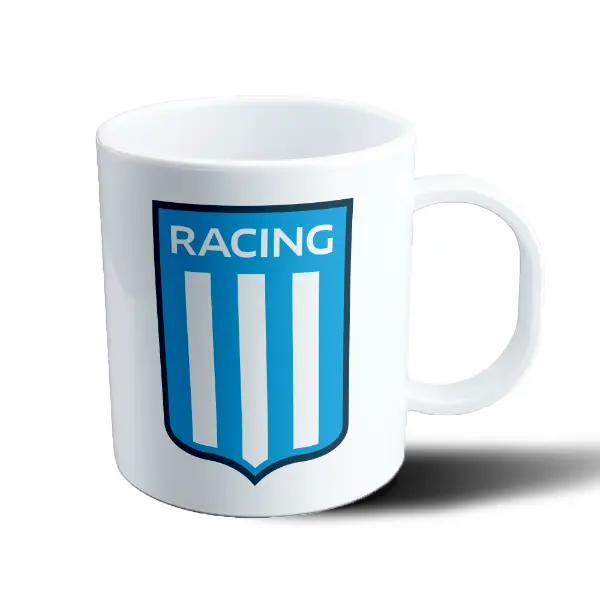 Taza de Plástico Racing Club Escudo