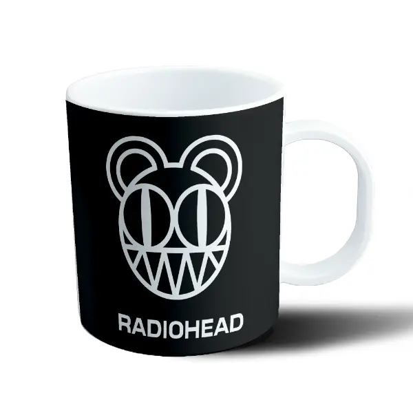 Taza de Plástico Radiohead Logo Bear