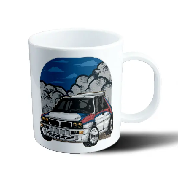 Taza de Plástico Rally Lancia Delta Integrale