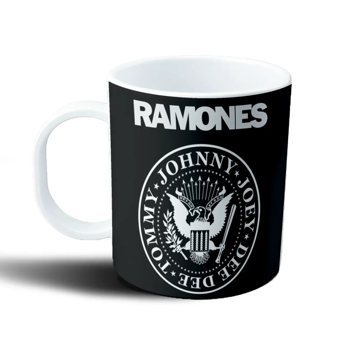 Taza de Plástico Ramones Logo y Escudo - vista 2