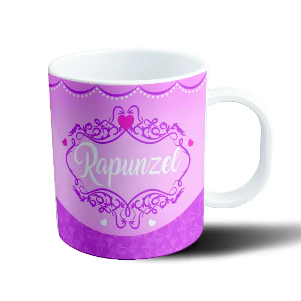Taza de Plástico Rapunzel Princesa Enredados