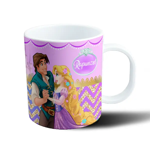 Taza de Plástico Rapunzel y Flynn Rider Baile