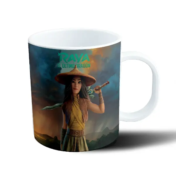 Taza de Plástico Raya y el último Dragón Raya con Espada
