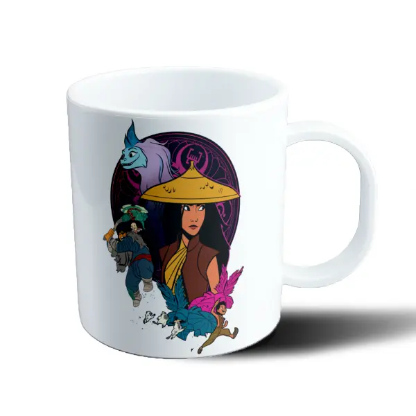 Taza de Plástico Raya y el último Dragón Raya Sisu Tuk Tuk