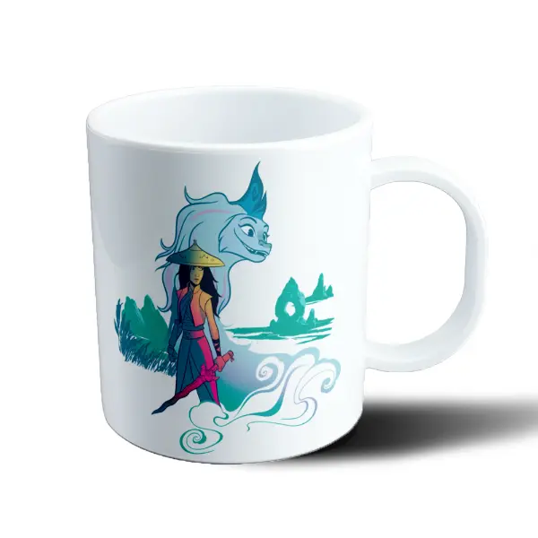 Taza de Plástico Raya y el último Dragón Raya y Sisu