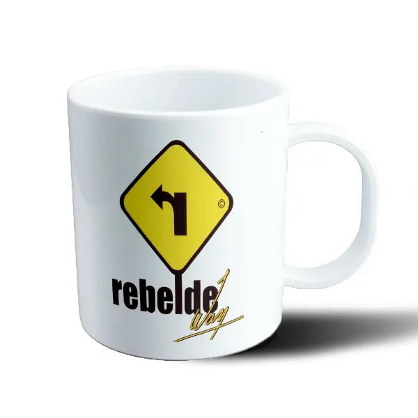 Taza de Plástico Rebelde Way Señal de Tránsito