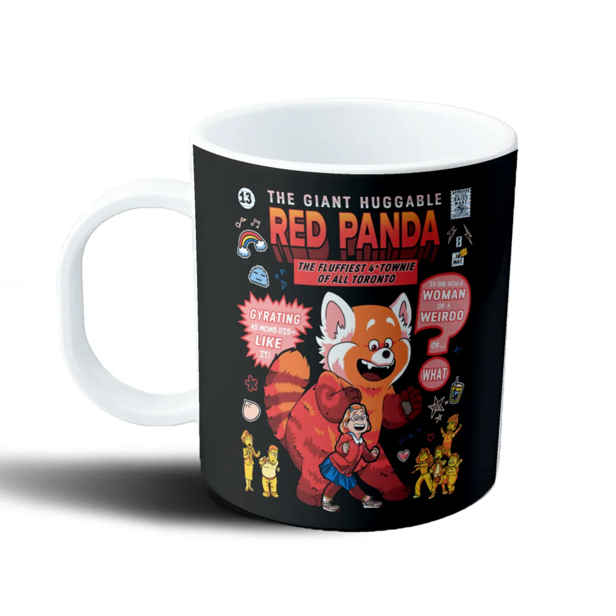 Taza de Plástico Turning Red Mei con su Panda Rojo Gigante - vista 2