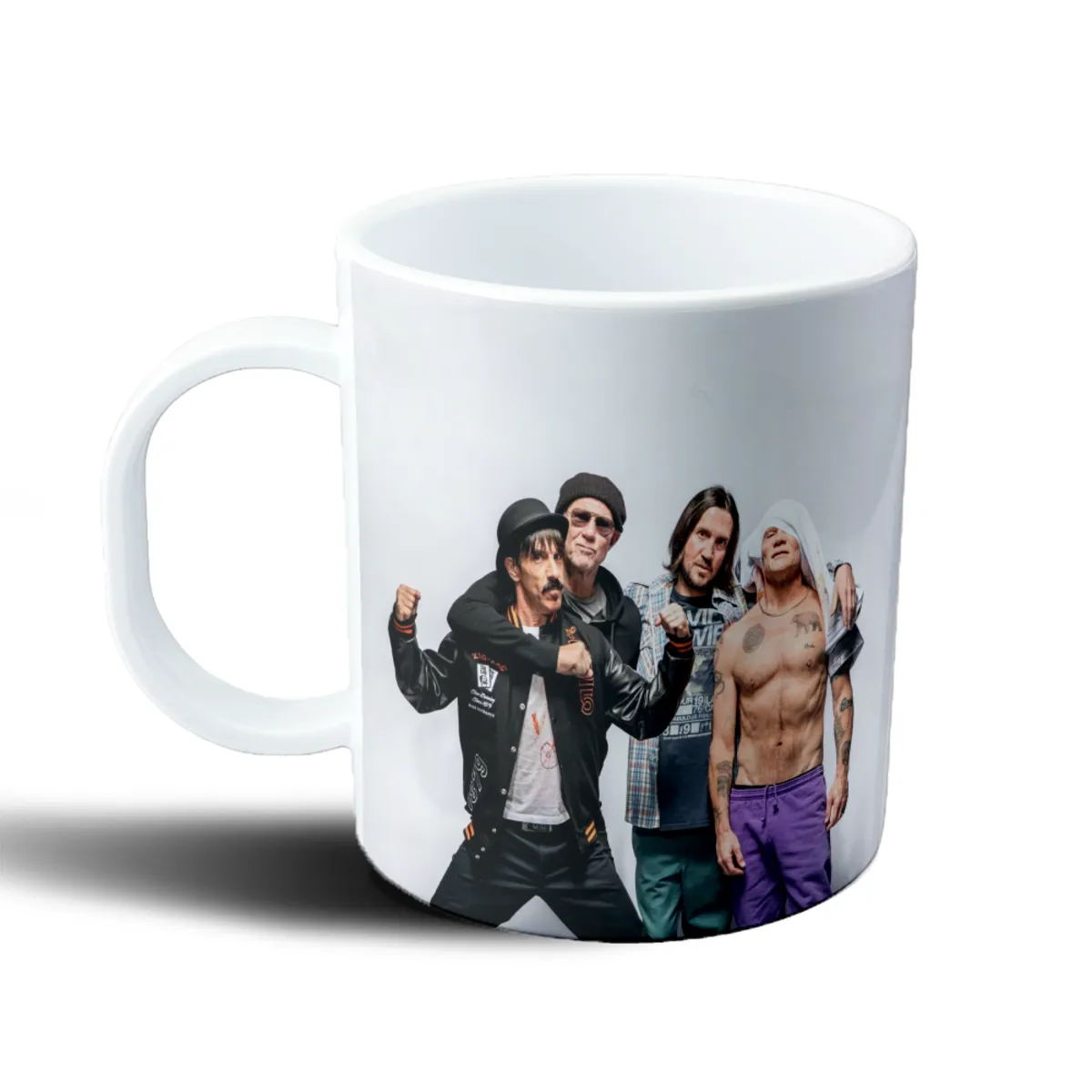 Taza de Plástico Red Hot Chili Peppers Banda Foto Grupal - vista 2