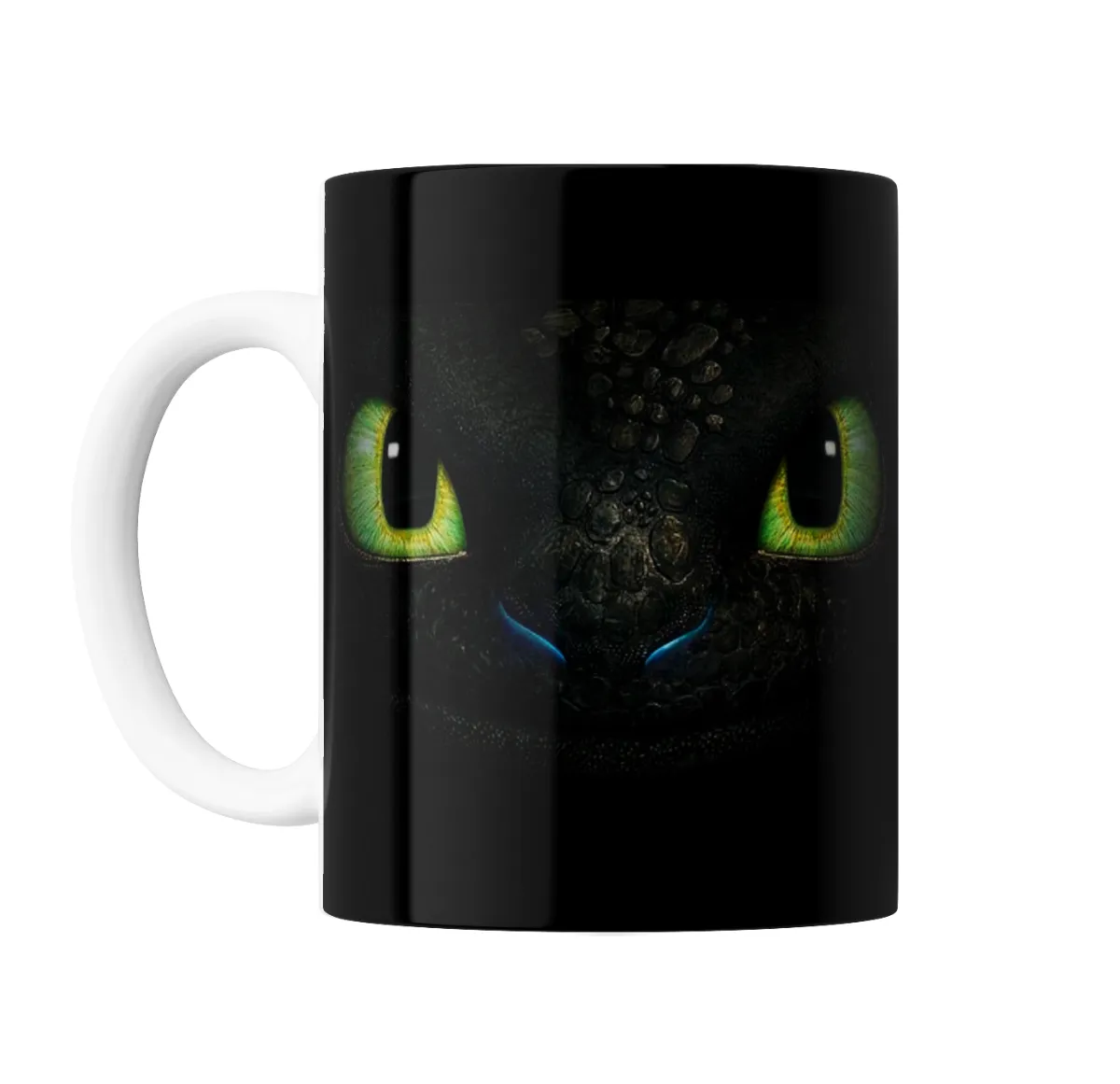 Taza de Cerámica Como entrenar a tu Dragon Chimuelo Ojos Verdes - vista 2