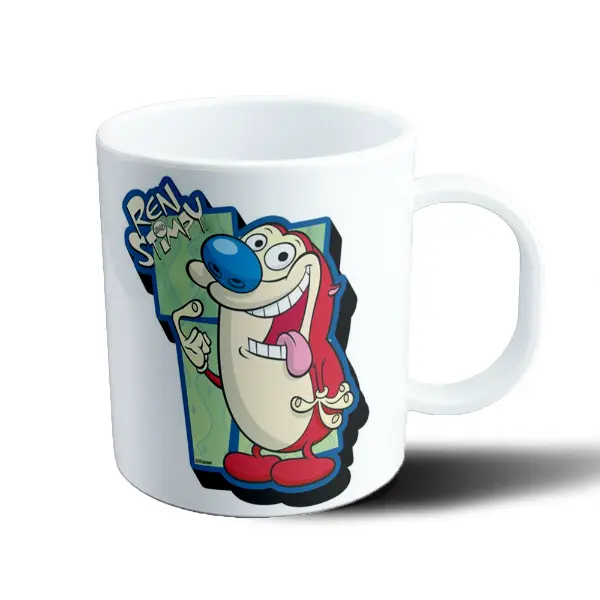 Taza de Plástico Ren y Stimpy Ren Sonriente