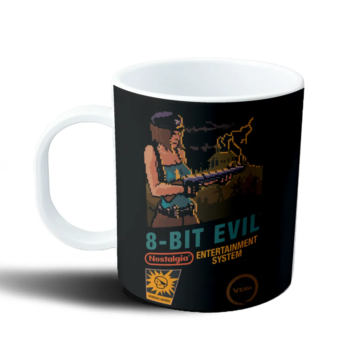 Taza de Plástico Resident Evil 8-Bit Evil - vista 2