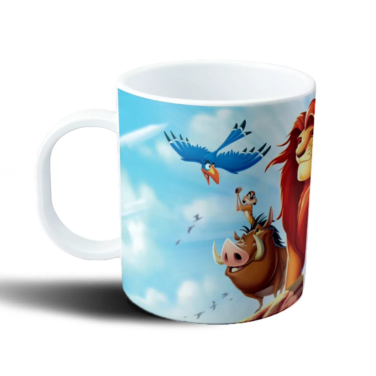 Taza de Plástico El Rey León Simba Timón y Pumba - vista 2