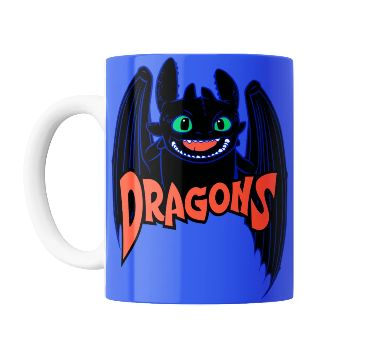 Taza de Cerámica Como entrenar a tu Dragon Chimuelo Sonriendo - vista 2