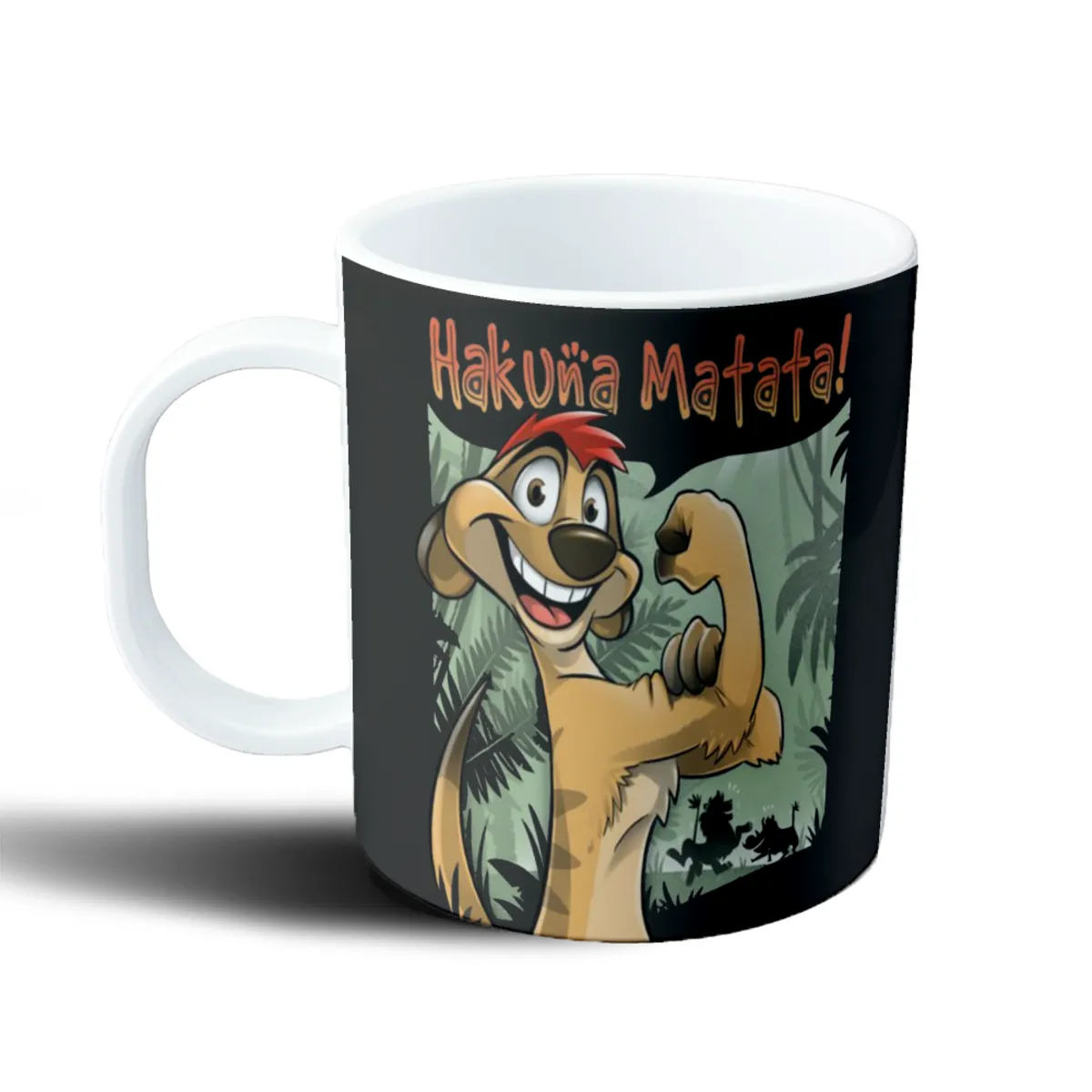 Taza de Plástico El Rey León Timón Hakuna Matata - vista 2