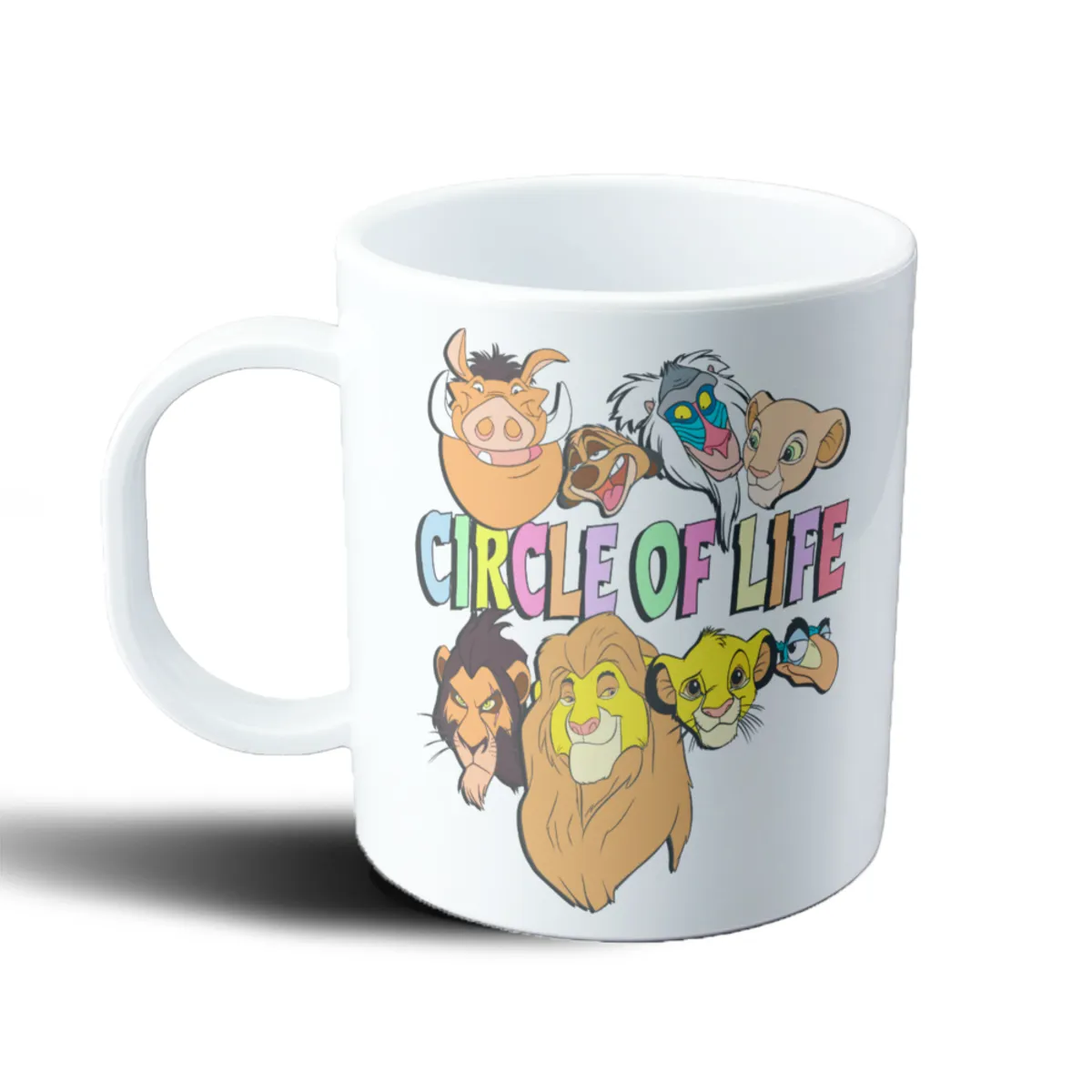 Taza de Plástico El Rey León Circle of Life Simba Timón Pumba - vista 2