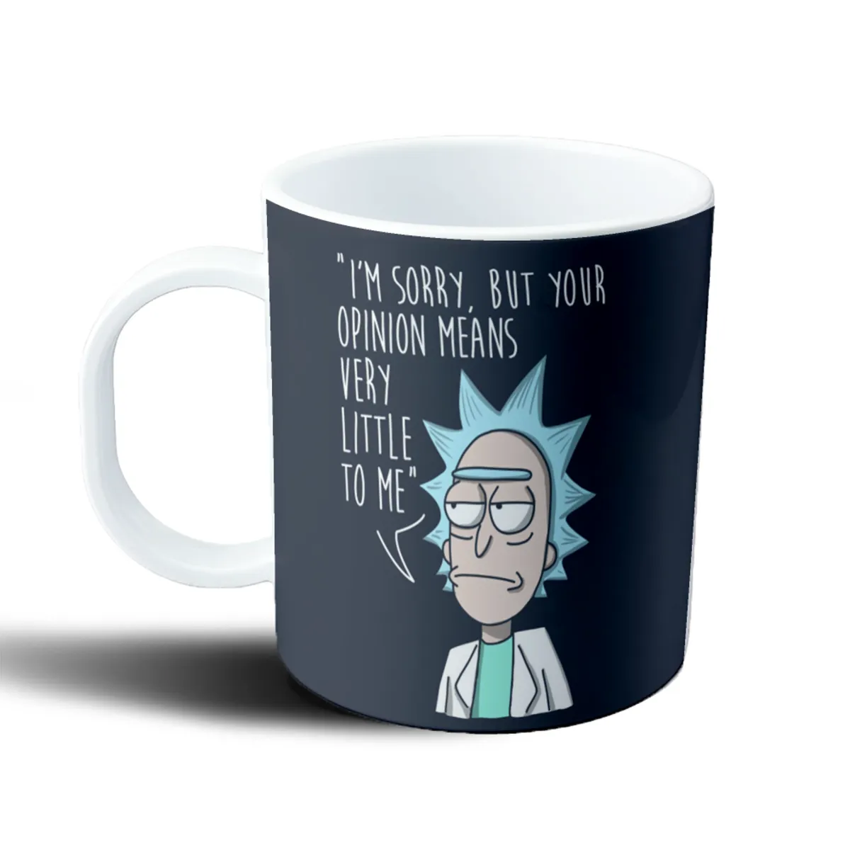 Taza de Plástico Rick and Morty Rick Opinión Little - vista 2