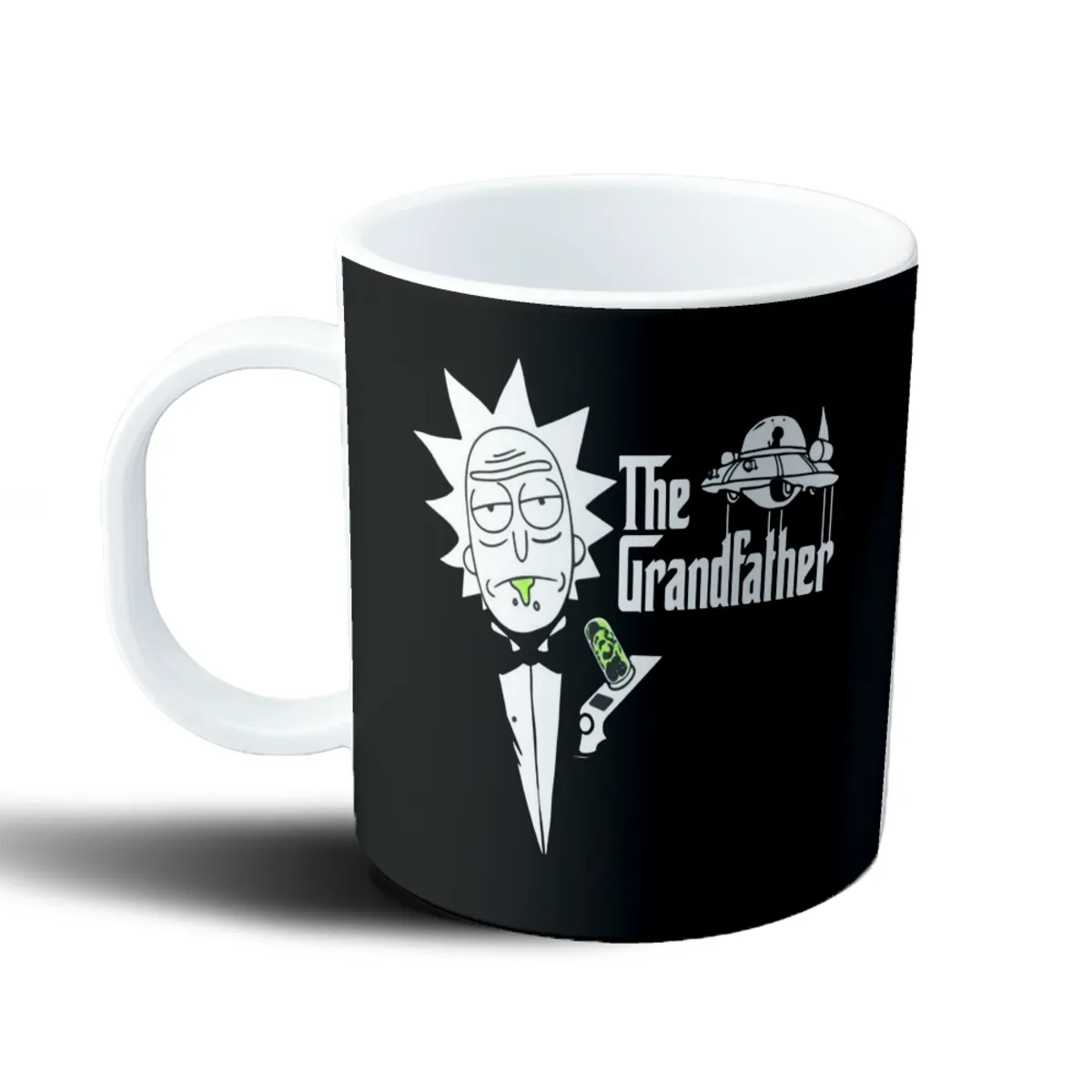 Taza de Plástico Rick and Morty The Grandfather - vista 2