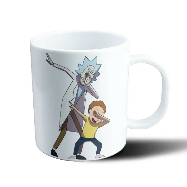 Taza de Plástico Rick and Morty Dab Rick y Morty