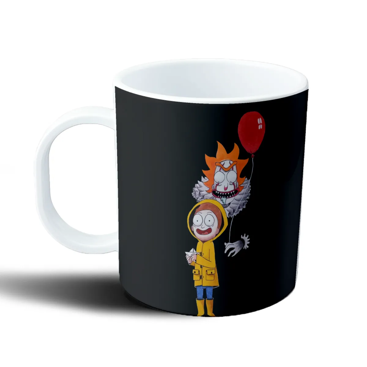 Taza de Plástico Rick and Morty Morty y Pennywise - vista 2