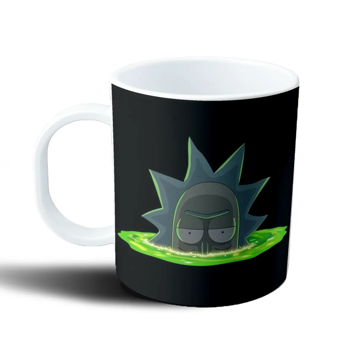 Taza de Plástico Rick and Morty Rick Asomado al Portal - vista 2