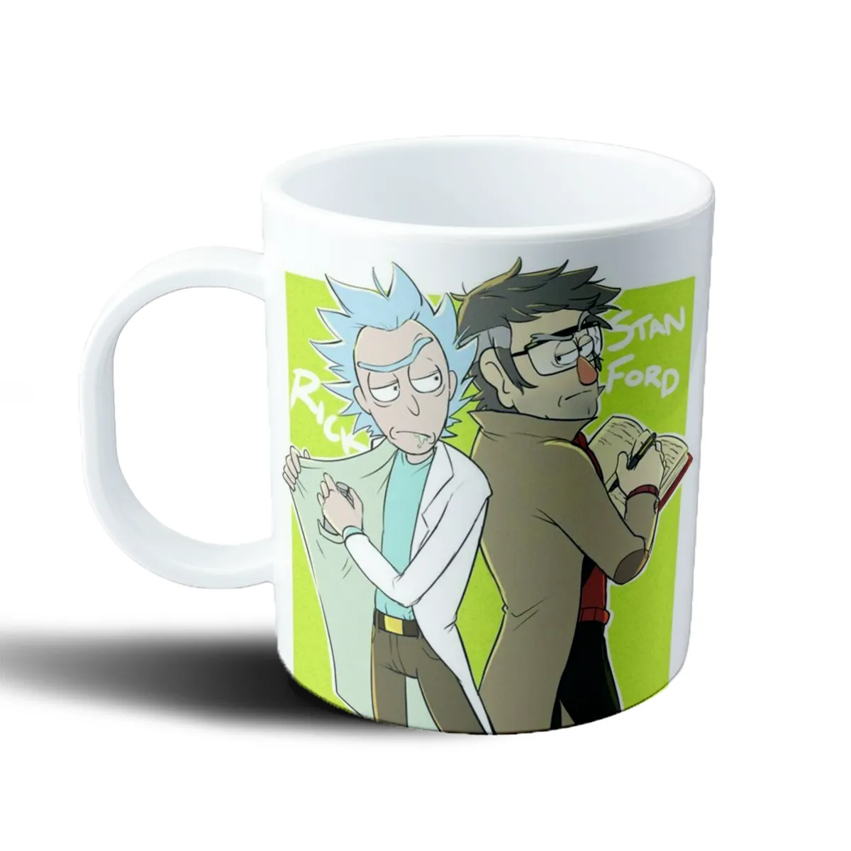 Taza de Plástico Rick and Morty Rick y Stan Ford - vista 2