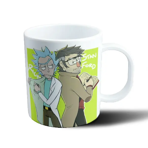 Taza de Plástico Rick and Morty Rick y Stan Ford