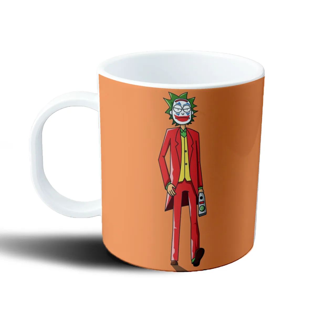 Taza de Plástico Rick and Morty Joker Traje Rojo - vista 2