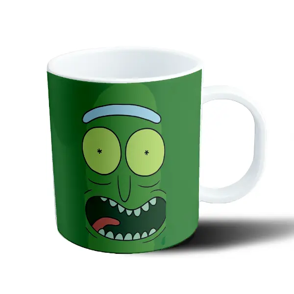 Taza de Plástico Rick and Morty Pickle Rick
