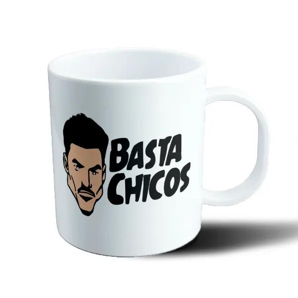 Taza de Plástico Ricky Fort Basta Chicos