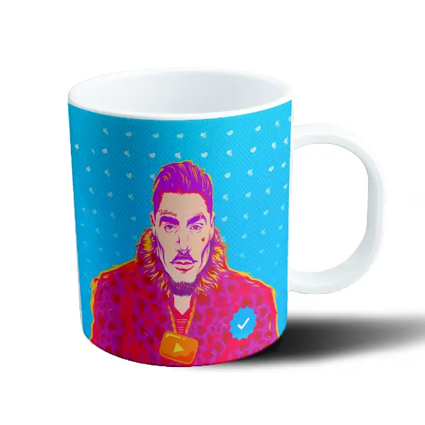 Taza de Plástico Ricky Fort Influencer